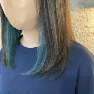 セミロング カラー Agu hair TENOE大宮氷川参道店所属・☀️透明感艶感カラー 増田魁土☀️のヘアスタイル