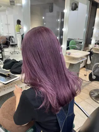 セミロング 韓国レイヤー×モテ髪 /MITSUKI🤍のヘアスタイル