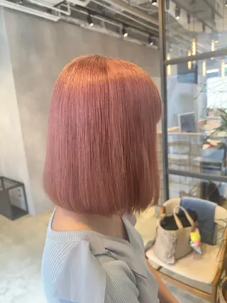 ミディアム カラー 透明感カラー✨艶髪 制作🌱山根あゆみのヘアスタイル