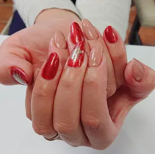 ネイル 🍒当日もOK🍒 𝑳𝑼𝑵𝑨花井のネイルデザイン