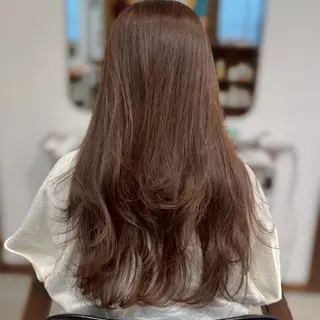 ロング 坂本 璃里杏のヘアスタイル