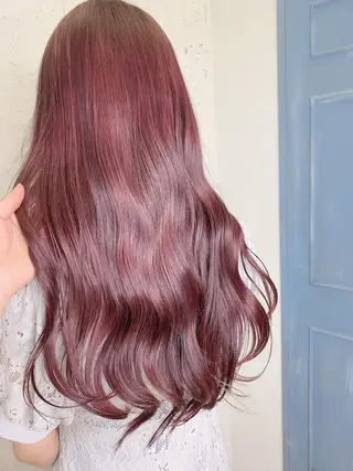 ロング カラー 310【サンイチマル】所属・透明感ハイトーン🦄 キラ🌈のヘアスタイル