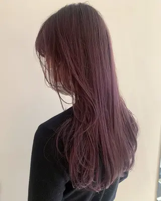 ロング 暗髪🐈‍⬛艶髪☔︎ 愛弥のヘアスタイル