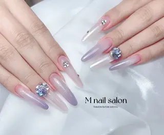 ネイル M🌷nail 長さだし専門店のネイルデザイン