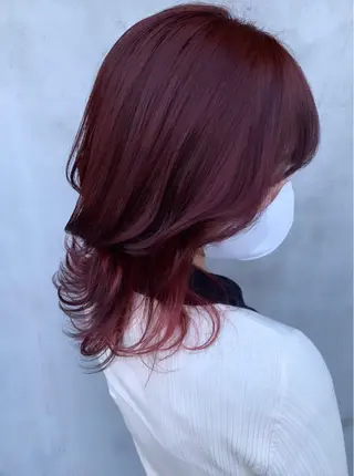 ミディアム カラー ayaka |トレンドヘアのヘアスタイル