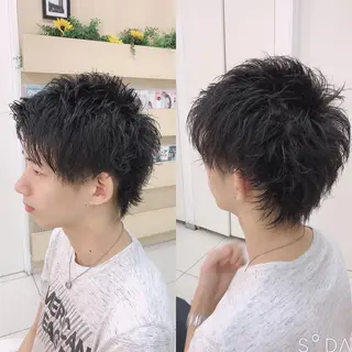 パーマ メンズ メンズパーマ特化 👑店長👑間宮👑のヘアスタイル