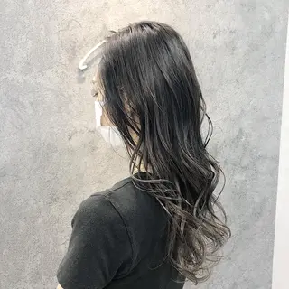 セミロング 所渉/韓国レイヤー /ウルフカットのヘアスタイル