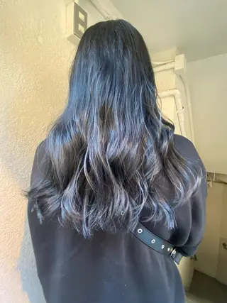 ロング カラー COLO✨️ 白川綺香のヘアスタイル
