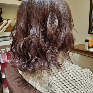 ミディアム 中山 凪沙のヘアスタイル