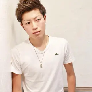 メンズ 所渉/韓国レイヤー /ウルフカットのヘアスタイル