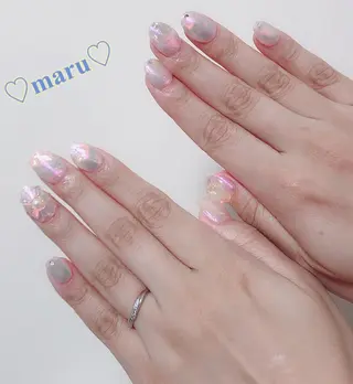ネイル まるみ ♡のネイルデザイン