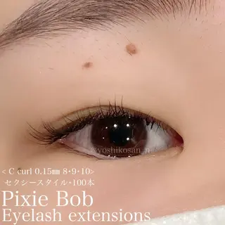 マツエク・マツパ Pixie Bob 🐈‍⬛　位田のマツエク・マツパデザイン