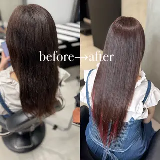 ロング 大阪 梅田/ ハイトーン/エクステのヘアスタイル