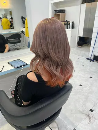 ミディアム サロウィン新宿三丁目East所属・💕冬モテ×上品色気 モテヘア💕山田航介のヘアスタイル