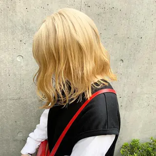 ミディアム カラー 🌷お洒落推しカラー moe🐰🌷のヘアスタイル