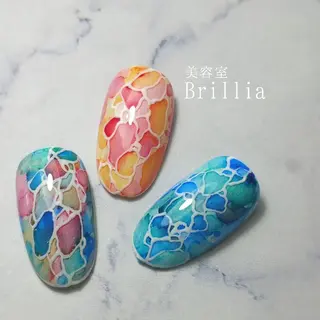 ネイル 柴田 彩のネイルデザイン