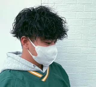 パーマ メンズ 【メンズ特化】 池田大成✂︎のヘアスタイル