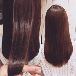 ロング カラー hair salon Ranun髪質改善のヘアスタイル