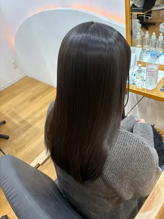 ロング 西元 群/艶髪/髪質改善のヘアスタイル