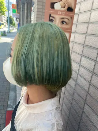 ミディアム カラー ️🫧押上️🫧はな 🫧まとまるショートのヘアスタイル