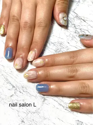 ネイル 吉川市 ネイルサロンLのネイルデザイン