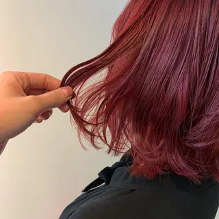 カラー ボブ/暖色/デザイン KOYUKI⛄️のヘアスタイル