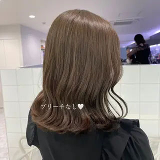 ミディアム ♡ナチュラルガーリー ♡ベージュ♡RINAのヘアスタイル