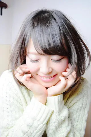 ミディアム 関口 友行のヘアスタイル