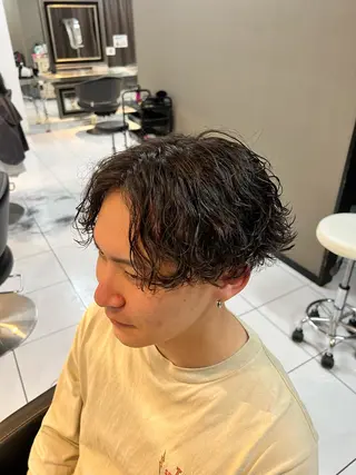 パーマ メンズ パーマ特化美容師 茂木広幸のヘアスタイル