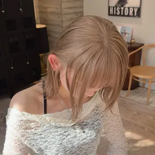 カラー RINA .のヘアスタイル