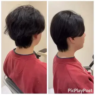 ショート 丹野 圭太のヘアスタイル