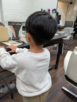 メンズ 大人女性カット/ヘア セット✨️片本🌸のヘアスタイル