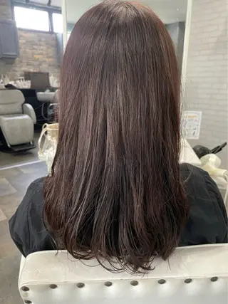 セミロング The Apartment of Solon Citta 船橋609所属・髪質改善/縮毛矯正/ 美髪/個室/ハラのヘアスタイル