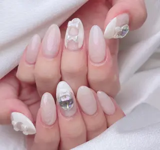 ネイル ETERNA Nail 銀座店【パラジェル/フィルイン/チップ長さだし/マグネット/ニュアンス】所属・ア カリのネイルデザイン