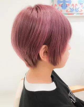 ショート カラー Days 透明感カラーのヘアスタイル