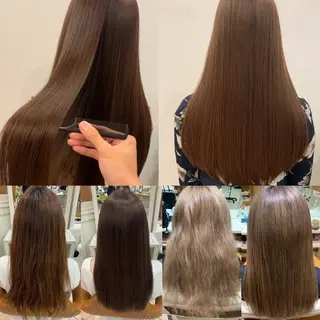 ロング カラー ブリーチ＆カラーが 得意☀️望月宣雄☀️のヘアスタイル