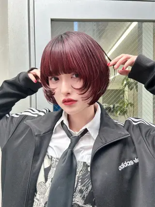 ショート 大阪中津カットモデル 🎀植嶋実歩のヘアスタイル