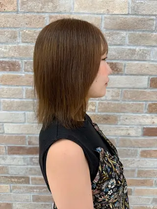 ミディアム 似合わせショート 鈴木豊のヘアスタイル