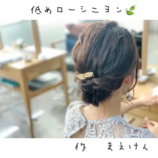 ヘアアレンジ 前田 健太のヘアスタイル