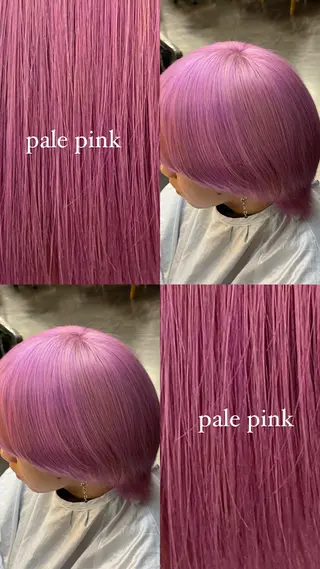 ショート カラー アリヤマ メイカのヘアスタイル