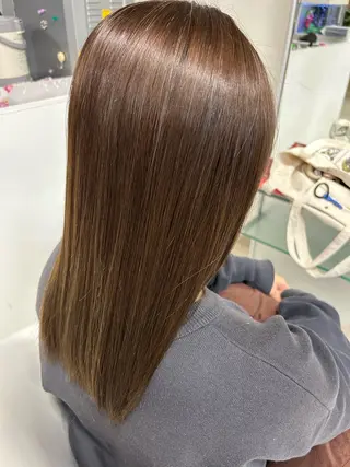 カラー 播磨 茉侑のヘアスタイル