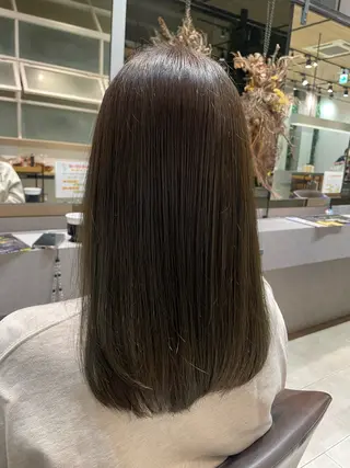 ロング カラー パーマ 原 萌香のヘアスタイル