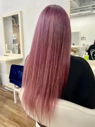 ロング カラー GLOSS♡ ヤマガミコウジのヘアスタイル