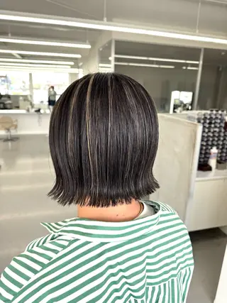 ミディアム 長谷川 未來のヘアスタイル