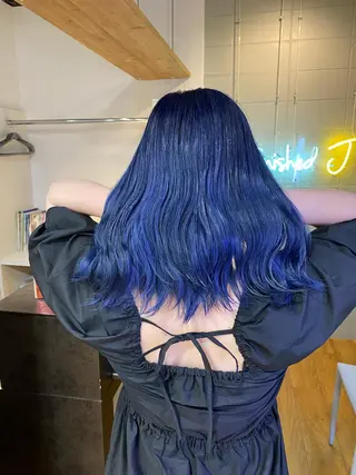 ミディアム カラー ヘアアレンジ 久米 治仁のヘアスタイル