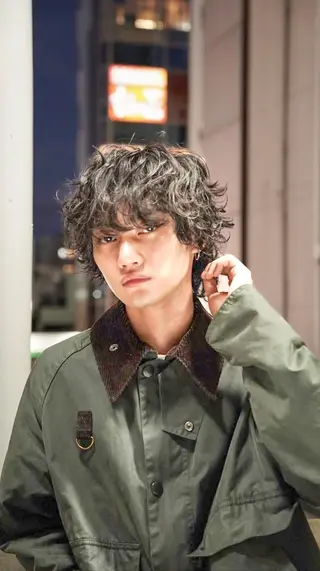 メンズ メンズカット/ ミディアム/ioriのヘアスタイル