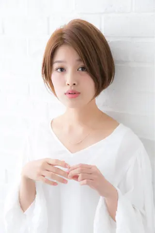 ショート 井上 美奈子のヘアスタイル