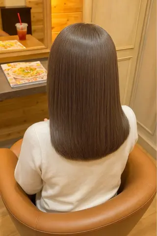 セミロング heya所属・姪浜 / heya/ ありすのヘアスタイル