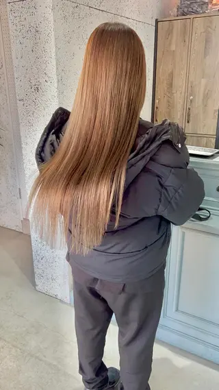 ロング amie所属・amie三宮 NAKANOのヘアスタイル