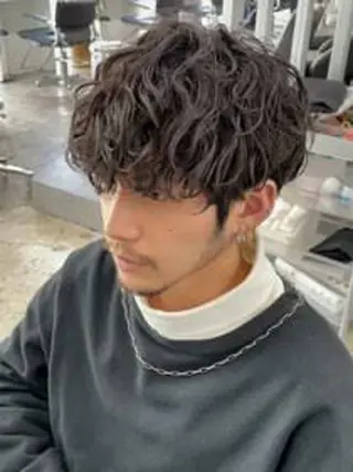 パーマ 【メンズカット募集】 ヒカルのヘアスタイル